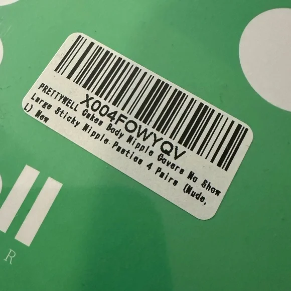 Prettywell Set of 4 Pairs of No Show Nipple Covers - Picture 5 of 6